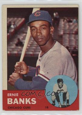 1963 Topps - [Base] #380 - Ernie Banks