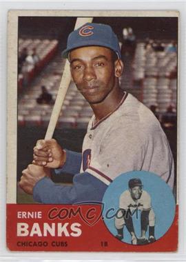 1963 Topps - [Base] #380 - Ernie Banks