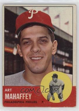 1963 Topps - [Base] #385 - Art Mahaffey