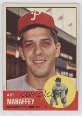 1963 Topps - [Base] #385 - Art Mahaffey [Good to VG‑EX]