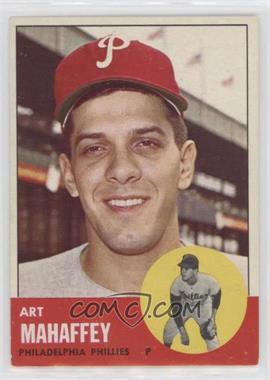 1963 Topps - [Base] #385 - Art Mahaffey