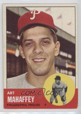 1963 Topps - [Base] #385 - Art Mahaffey [Good to VG‑EX]