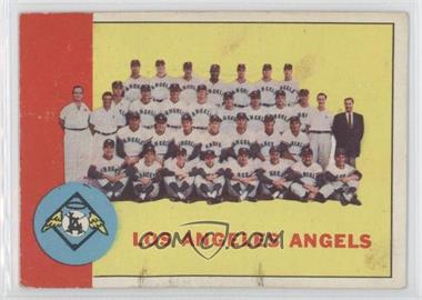 1963 Topps - [Base] #39 - Los Angeles Angels Team [Good to VG‑EX]