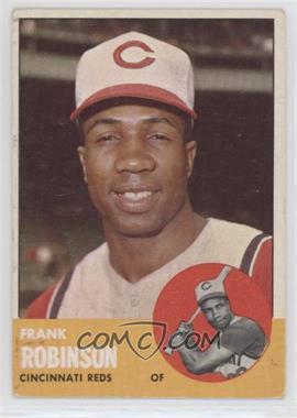 1963 Topps - [Base] #400 - Frank Robinson