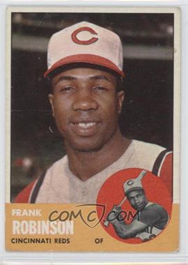 1963 Topps - [Base] #400 - Frank Robinson