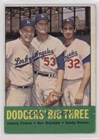 Dodgers' Big Three (Johnny Podres, Don Drysdale, Sandy Koufax)
