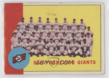1963 Topps - [Base] #417 - San Francisco Giants Team