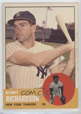 1963 Topps - [Base] #420 - Bobby Richardson
