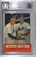 Veteran Masters (Casey Stengel, Gene Woodling) [BAS Authentic]