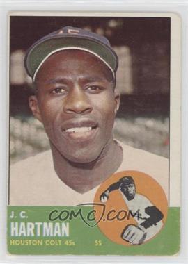 1963 Topps - [Base] #442 - J.C. Hartman [Good to VG‑EX]