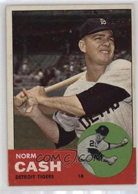 1963 Topps - [Base] #445 - Norm Cash