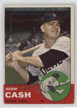 1963 Topps - [Base] #445 - Norm Cash