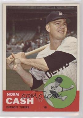 1963 Topps - [Base] #445 - Norm Cash