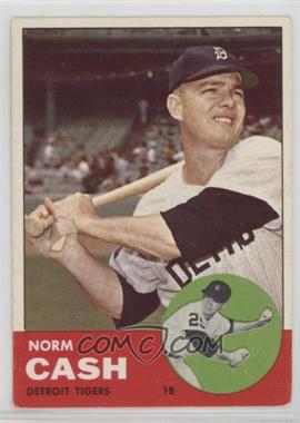 1963 Topps - [Base] #445 - Norm Cash