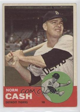 1963 Topps - [Base] #445 - Norm Cash