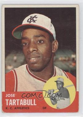 1963 Topps - [Base] #449 - Semi-High # - Jose Tartabull