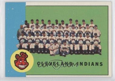 1963 Topps - [Base] #451 - Semi-High # - Cleveland Indians Team