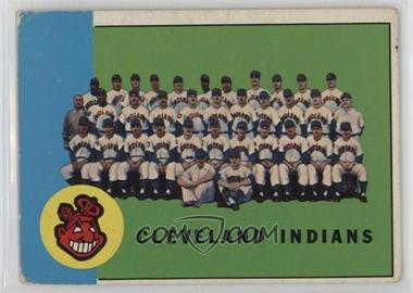 1963 Topps - [Base] #451 - Semi-High # - Cleveland Indians Team [Good to VG‑EX]