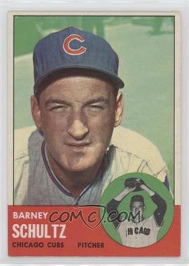 1963 Topps - [Base] #452 - Semi-High # - Barney Schultz