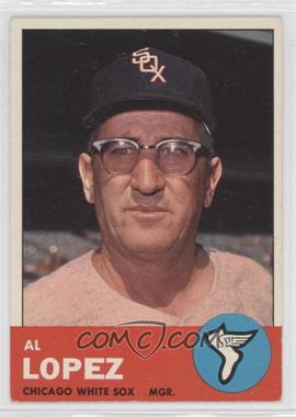 1963 Topps - [Base] #458 - Semi-High # - Al Lopez