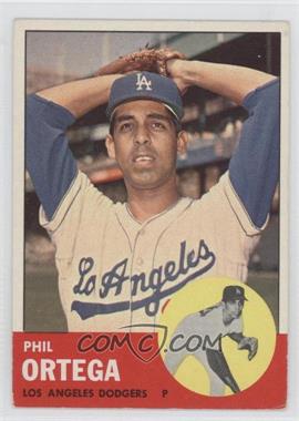 1963 Topps - [Base] #467 - Semi-High # - Phil Ortega