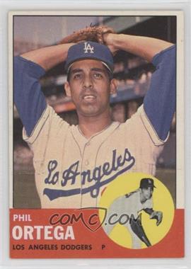 1963 Topps - [Base] #467 - Semi-High # - Phil Ortega