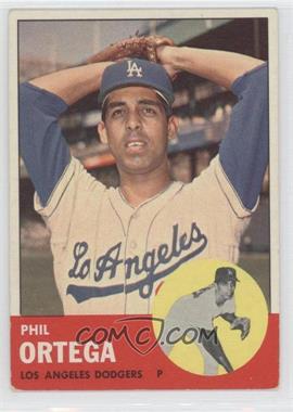 1963 Topps - [Base] #467 - Semi-High # - Phil Ortega