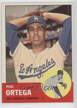 1963 Topps - [Base] #467 - Semi-High # - Phil Ortega