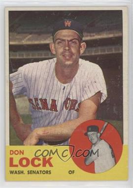 1963 Topps - [Base] #47 - Don Lock