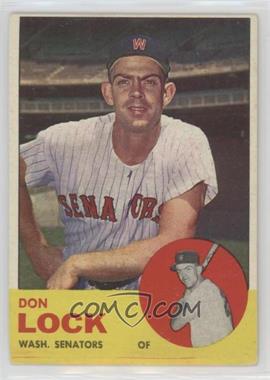 1963 Topps - [Base] #47 - Don Lock