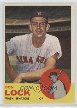 1963 Topps - [Base] #47 - Don Lock