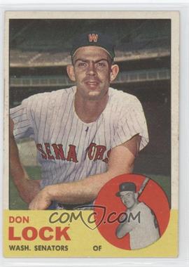 1963 Topps - [Base] #47 - Don Lock