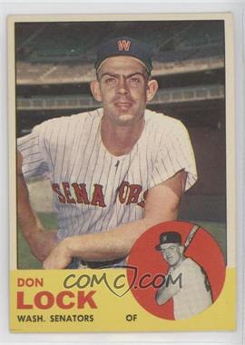 1963 Topps - [Base] #47 - Don Lock