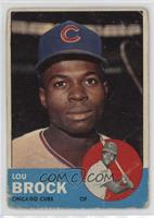 Semi-High # - Lou Brock [Poor to Fair]