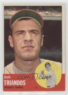 1963 Topps - [Base] #475 - Semi-High # - Gus Triandos