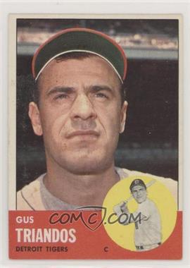 1963 Topps - [Base] #475 - Semi-High # - Gus Triandos