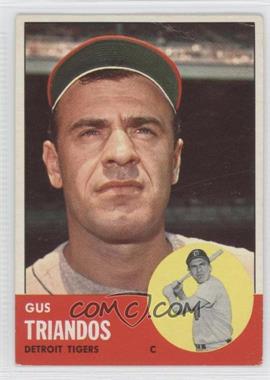 1963 Topps - [Base] #475 - Semi-High # - Gus Triandos [Good to VG‑EX]