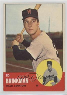 1963 Topps - [Base] #479 - Semi-High # - Ed Brinkman