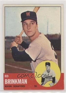 1963 Topps - [Base] #479 - Semi-High # - Ed Brinkman