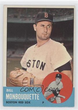 1963 Topps - [Base] #480 - Semi-High # - Bill Monbouquette