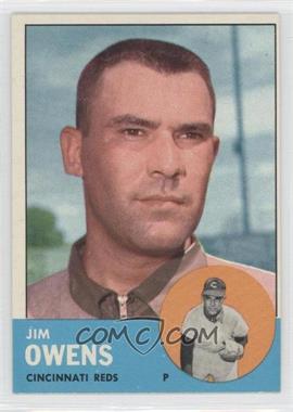 1963 Topps - [Base] #483 - Semi-High # - Jim Owens