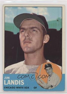 1963 Topps - [Base] #485 - Semi-High # - Jim Landis