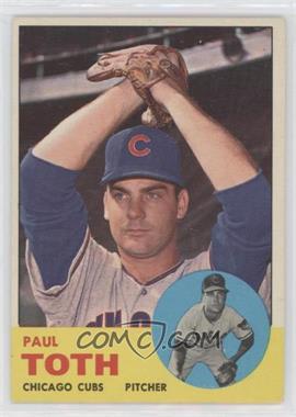 1963 Topps - [Base] #489 - Semi-High # - Paul Toth