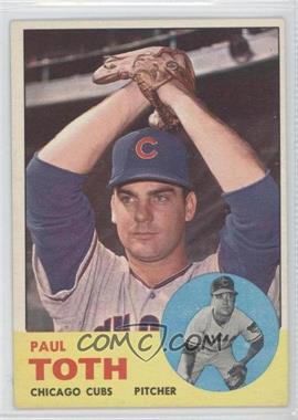 1963 Topps - [Base] #489 - Semi-High # - Paul Toth