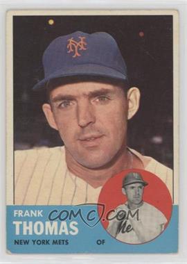 1963 Topps - [Base] #495 - Semi-High # - Frank Thomas