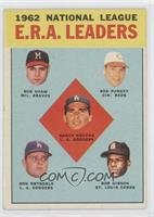 League Leaders - National League ERA Leaders (Bob Shaw, Bob Purkey, Sandy Koufa…