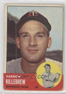 1963 Topps - [Base] #500 - Semi-High # - Harmon Killebrew [Good to VG‑EX]