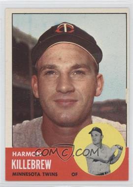 1963 Topps - [Base] #500 - Semi-High # - Harmon Killebrew [Good to VG‑EX]