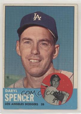 1963 Topps - [Base] #502 - Semi-High # - Daryl Spencer [Good to VG‑EX]