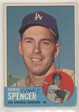 1963 Topps - [Base] #502 - Semi-High # - Daryl Spencer [Good to VG‑EX]